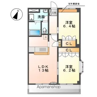 エンジョイ ライフ【2階】の間取り
