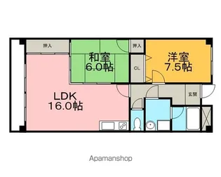 RENACE MITOU【2階】の間取り