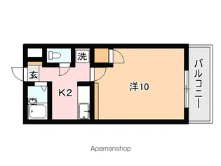 シェソワ【7階】の間取り