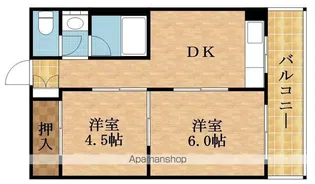 SENSE東淀川【408号室】の間取り
