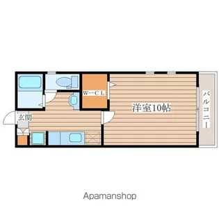 サンホームⅠ【1階】の間取り