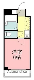 ベルシティ米ヶ袋リバース【4階】の間取り