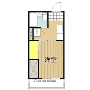 茨城県水戸市姫子1丁目【マンション】の間取り