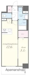 フォレスト コナメイエキ【8階】の間取り