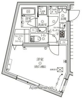 VERXEED STAIR MUSASHI−KOYAMA【4階】の間取り