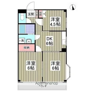 うぇる【5階】の間取り