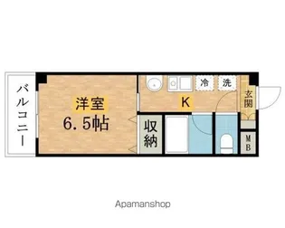 カサクレール【202号室】の間取り