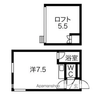 プルミエール【102号室】の間取り