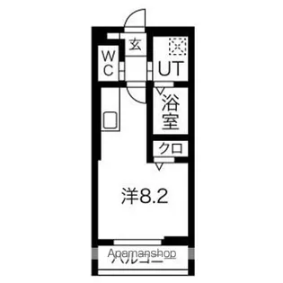 RS RESIDENCE【3階】の間取り