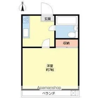 セレソローサ【A104号室】の間取り