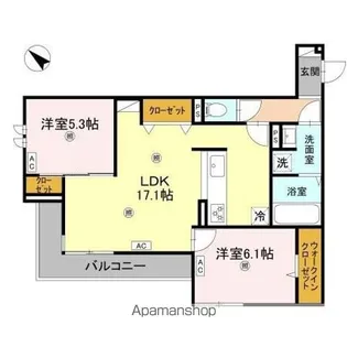 RETREAT 25【2階】の間取り