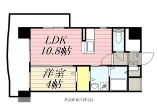 EL COCO 六ツ角【9階】の間取り