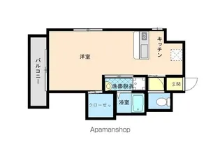 グランパルク橘館【7階】の間取り