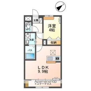 ロードスター【1階】の間取り