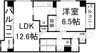 サンヴァーリオ新田駅前Ⅰ【1階】の間取り