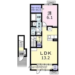 ココル【2階】の間取り