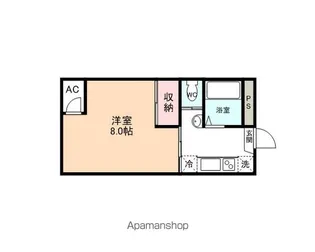 グリーンヒルズ1号館【310号室】の間取り
