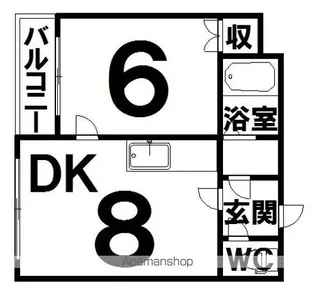 マーベリック帯広【503号室】の間取り