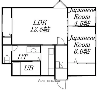 メイユール澄川S【1階】の間取り