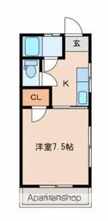 MCハイツ【1階】の間取り
