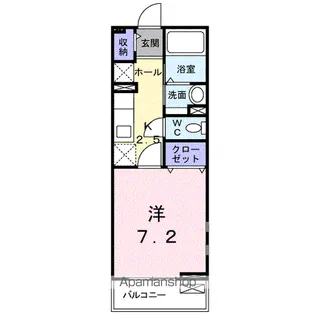 プロムナード【2階】の間取り