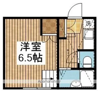 ムーラン・ド・ラ・ギャレット【101号室】の間取り