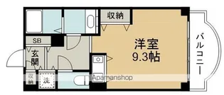 シュエット吉本【9階】の間取り