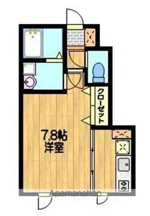 コンフォート春日【103号室】の間取り