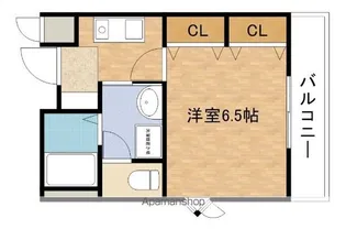 アバンウェルZENZO【606号室】の間取り
