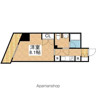 CORNES HOUSE NAGOYA【9階】の間取り