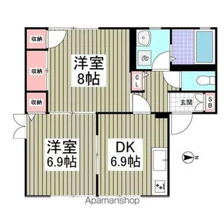 アコルデ21G棟【1階】の間取り