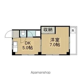 カトレアハイツ門真【2階】の間取り