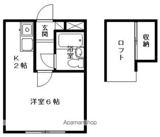 ロフトハウス帯広東【2階】の間取り
