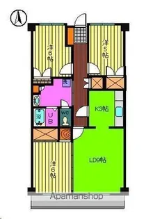 グランドール小坂【7階】の間取り