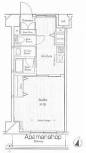 フィットエル仙台一番町【8階】の間取り