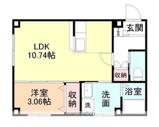 DREAM ARAKAWA【1階】の間取り