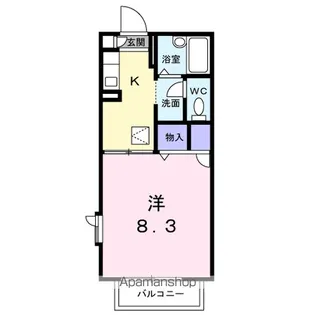 マ・メゾン【1階】の間取り