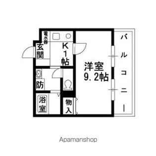 レジデンス富久寿【502号室号室】の間取り