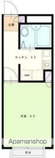 ハイツミレー下植木【2階】の間取り