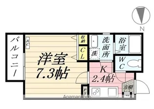 セイスマルソA棟【2階】の間取り