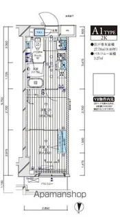 メインステージ本蓮沼【3階】の間取り