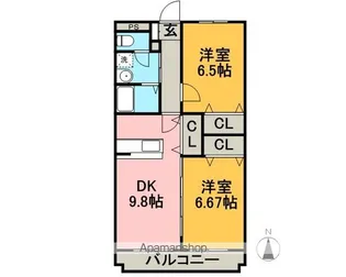 FLAGSHIP【2階】の間取り