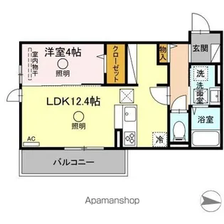 TSコート大津【1階】の間取り