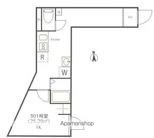 メイユール新小岩【3階】の間取り