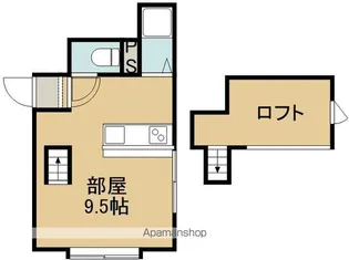 MILKY美原【203号室】の間取り