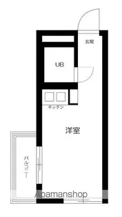 ハイシティ池尻大橋第2【3階】の間取り