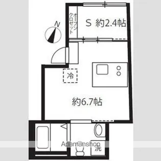 アピチェ目黒【4階】の間取り