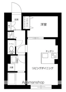 ESーGRANDE東中野【2階】の間取り