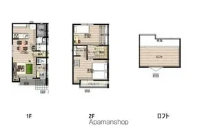 メゾネストX木太 A【1号室号室】の間取り