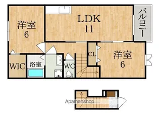 フレイズⅠ【2階】の間取り